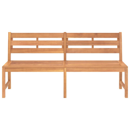 Panchina da Giardino 180 cm in Legno Massello di Teak - homemem39