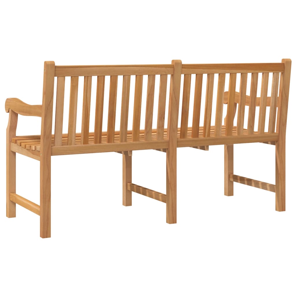 Panca da Giardino 150 cm in Legno Massello di Teak - homemem39