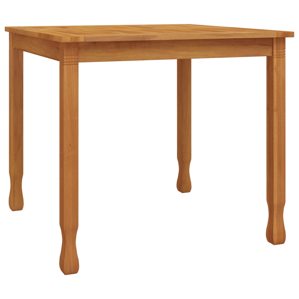 Tavolo da Pranzo da Giardino 85x85x75 cm Legno Massello di Teak - homemem39