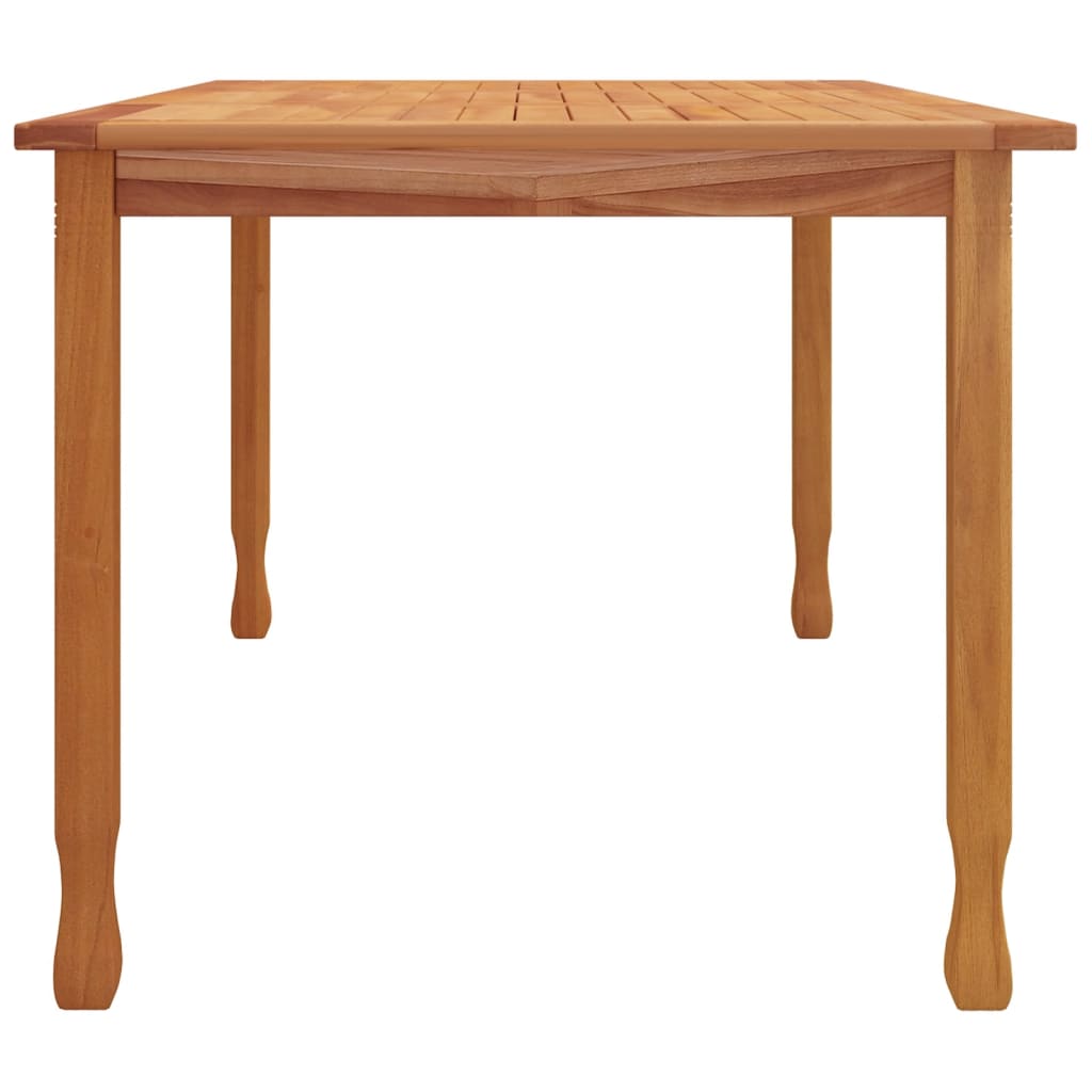 Tavolo da Pranzo da Giardino 150x90x75cm Legno Massello di Teak - homemem39