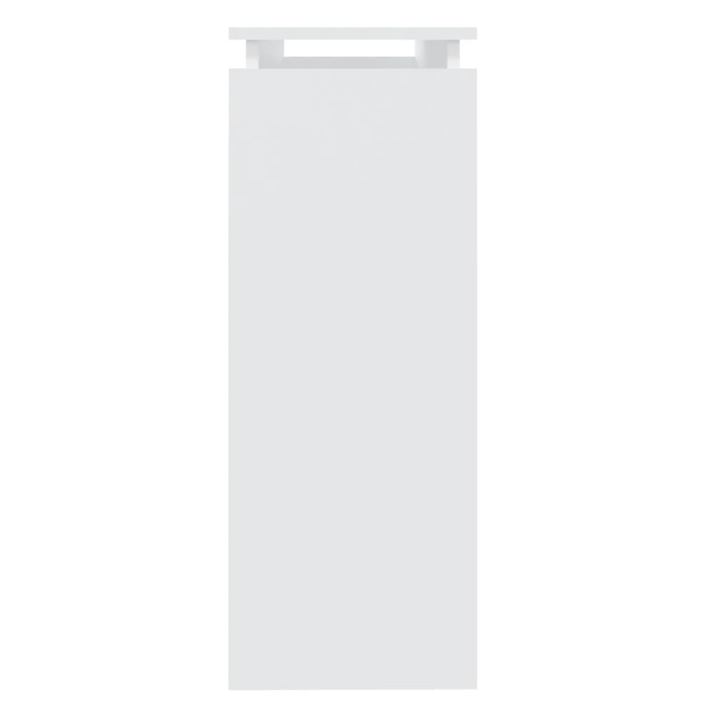 Tavolo Consolle Bianco 102x30x80 cm in Truciolato - homemem39
