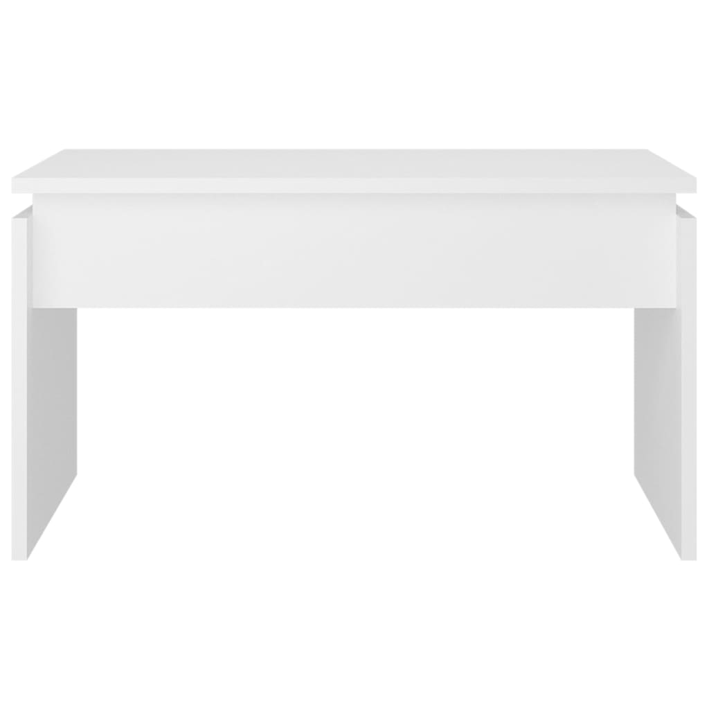Tavolino da Salotto Bianco 68x50x38 cm Legno Multistrato - homemem39