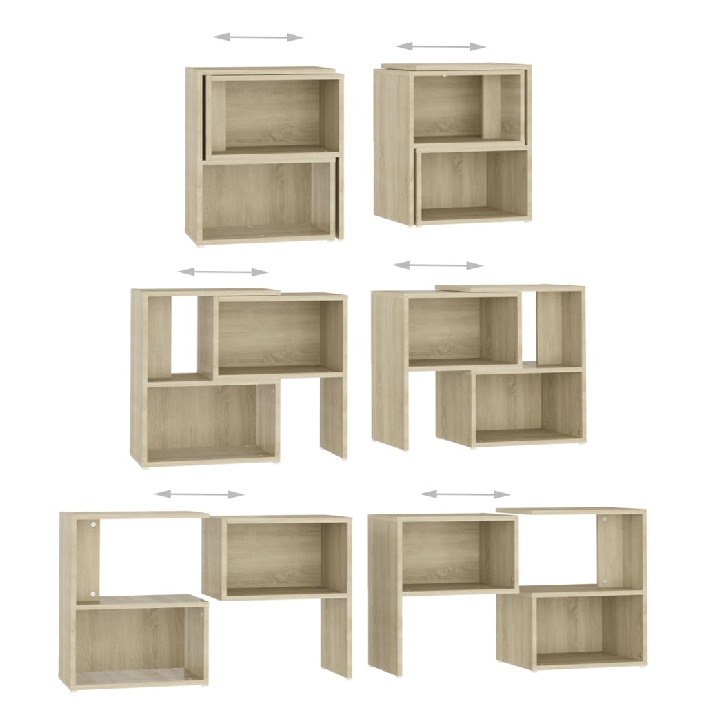 Mobile Porta TV Rovere Sonoma 104x30x52 cm in Truciolato - homemem39