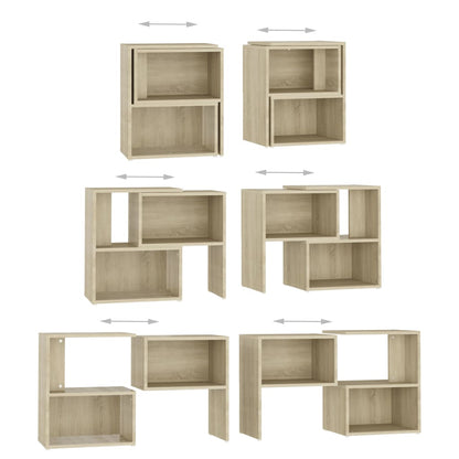 Mobile Porta TV Rovere Sonoma 104x30x52 cm in Truciolato - homemem39