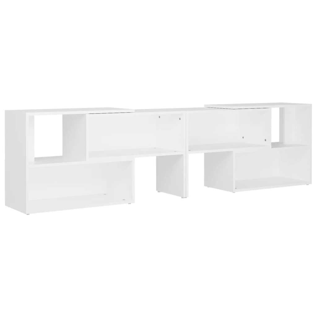 Mobile TV Bianco 149x30x52 cm in Truciolato - homemem39