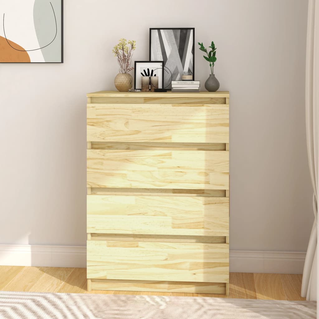 Credenza 60x36x84 cm in Legno Massello di Pino - homemem39