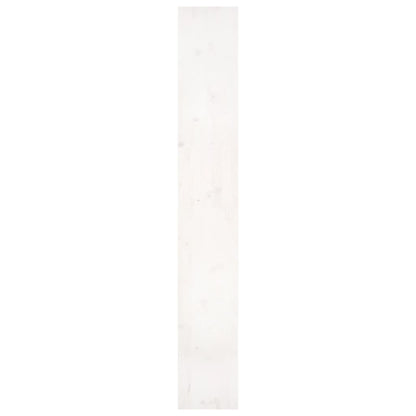 Libreria/Divisorio Bianco 80x30x199,5 cm in Massello di Pino - homemem39