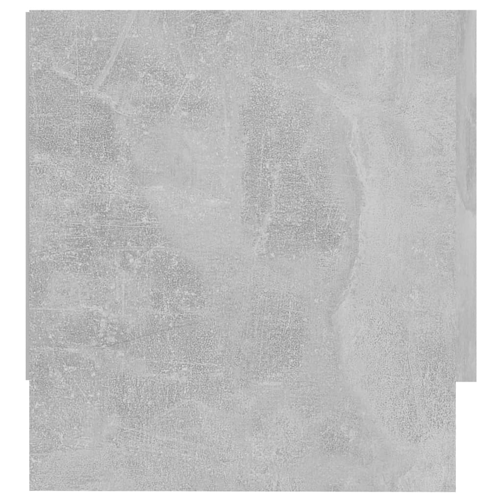 Armadio Grigio Cemento 100x32,5x35 cm in Truciolato - homemem39