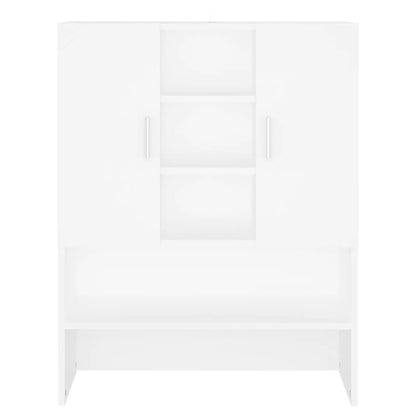 Mobile per Lavatrice Bianco 70,5x25,5x90 cm - homemem39