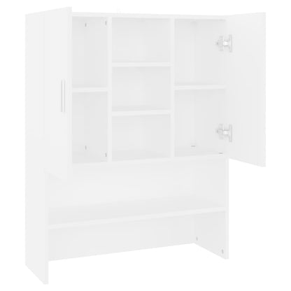 Mobile per Lavatrice Bianco 70,5x25,5x90 cm - homemem39