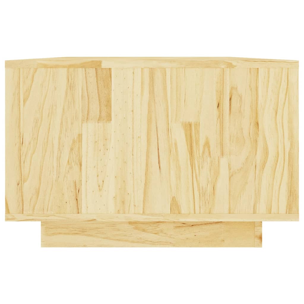 Tavolino da Salotto 110x50x33,5 cm in Legno Massello di Pino - homemem39