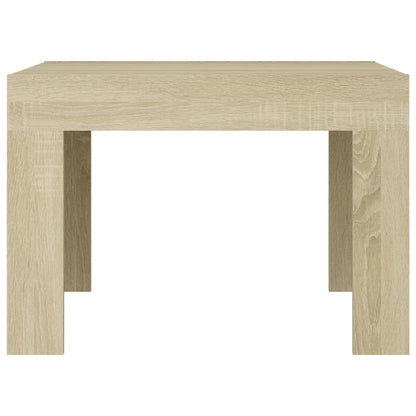 Tavolino da Salotto Rovere Sonoma 50x50x35 cm in Truciolato - homemem39