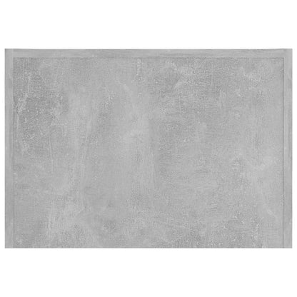 Tavolino da Salotto Grigio Cemento 50x50x35 cm in Truciolato - homemem39