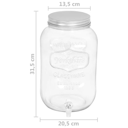 Distributore di Bevande 8050 ml in Vetro - homemem39