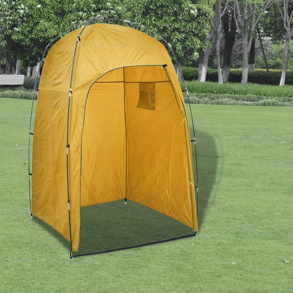 Toilette Portatile da Campeggio con Tenda 10+10 L - homemem39