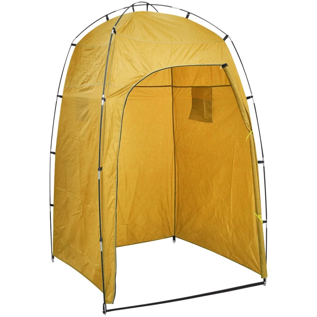 Toilette Portatile da Campeggio con Tenda 10+10 L - homemem39