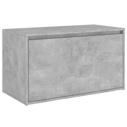 Panca da Ingresso 80x40x45 cm Grigio Cemento in Truciolato - homemem39