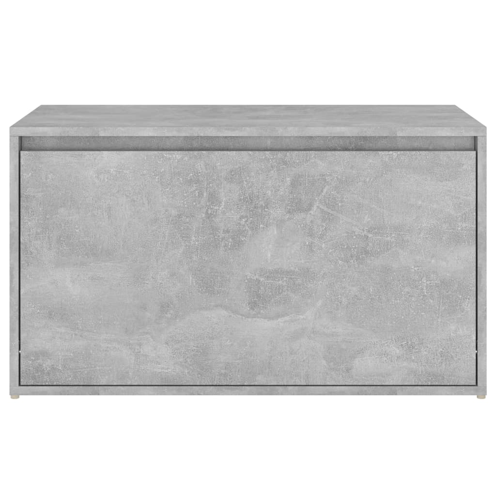 Panca da Ingresso 80x40x45 cm Grigio Cemento in Truciolato - homemem39