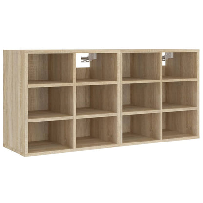 Scarpiere 2 pz Rovere Sonoma 52,5x30x50 cm - homemem39