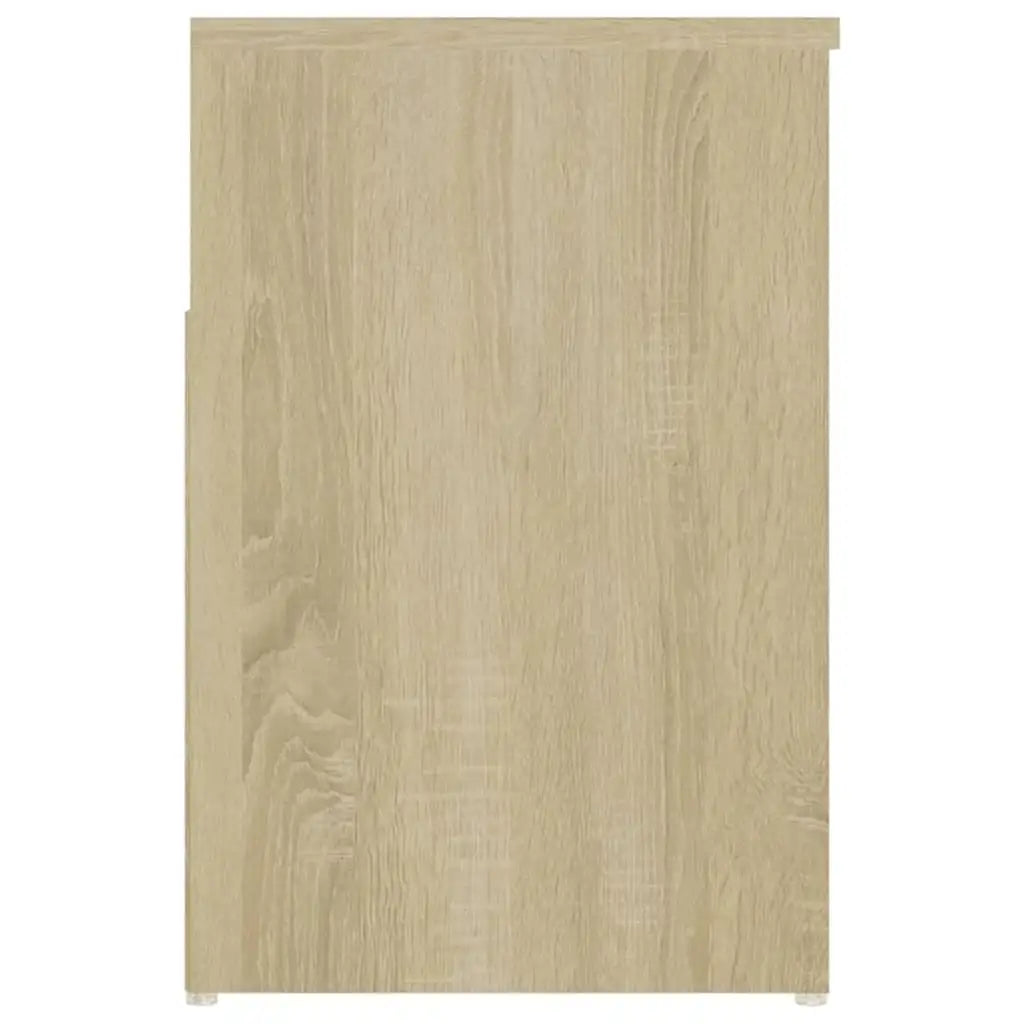 Panca Portascarpe Rovere Sonoma 103x30x54,5 cm in Truciolato - homemem39