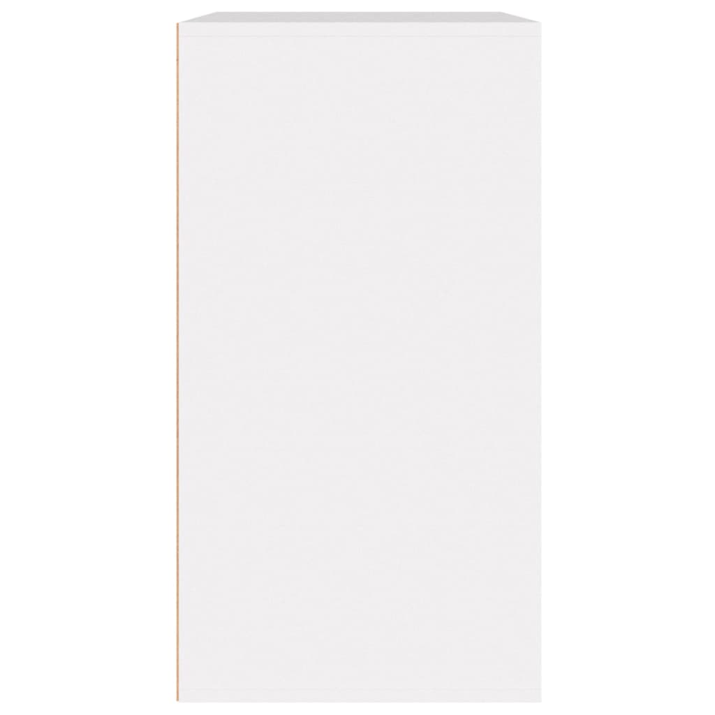 Armadietto per Cosmetici Bianco 80x40x75cm in Legno Multistrato - homemem39