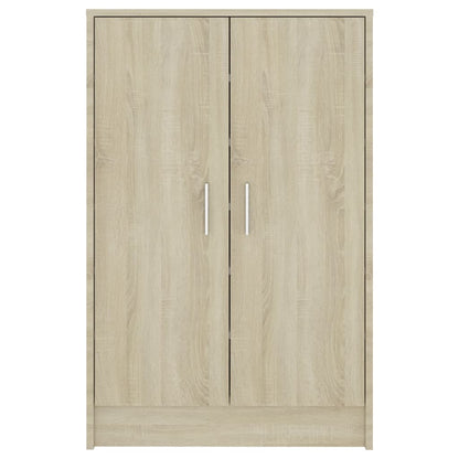 Scarpiera Rovere Sonoma 60x35x92 cm in Truciolato - homemem39