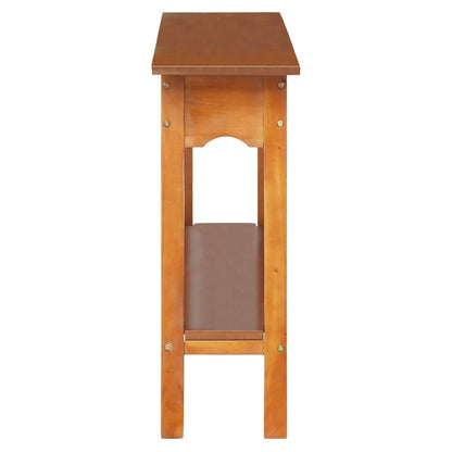 Tavolo Consolle 110x30x75 cm in Legno Massello di Mogano - homemem39