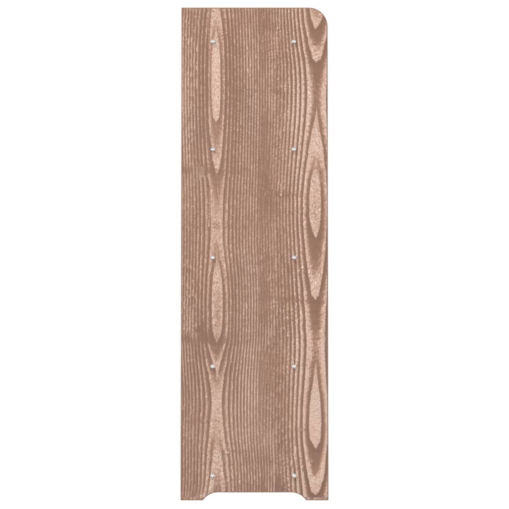 Scarpiera Marrone 90x24x81 cm in Legno Multistrato - homemem39