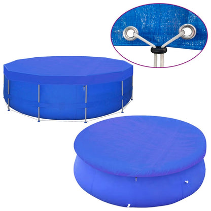 Coperture per Piscina 2 pz in PE Rotonde 540 cm 90 g/m² - homemem39