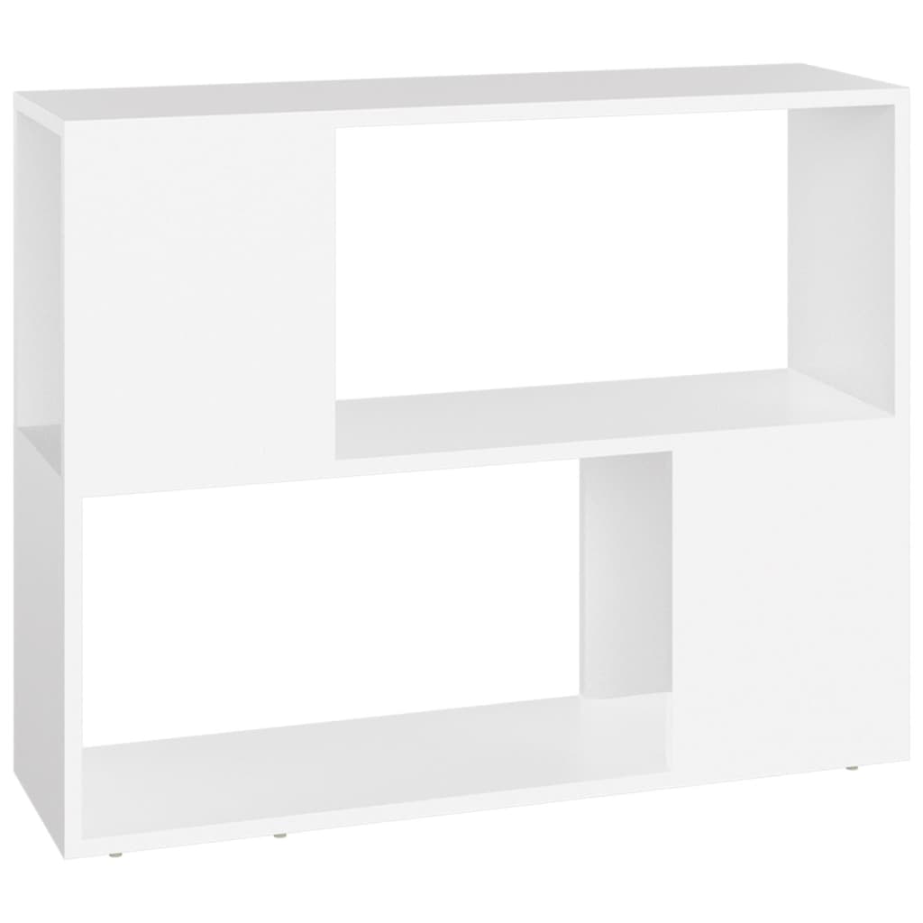 Mobile TV Bianco 80x24x63 cm in Truciolato - homemem39