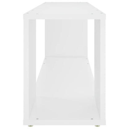 Mobile Porta TV Bianco 100x24x32 cm in Legno Multistrato - homemem39