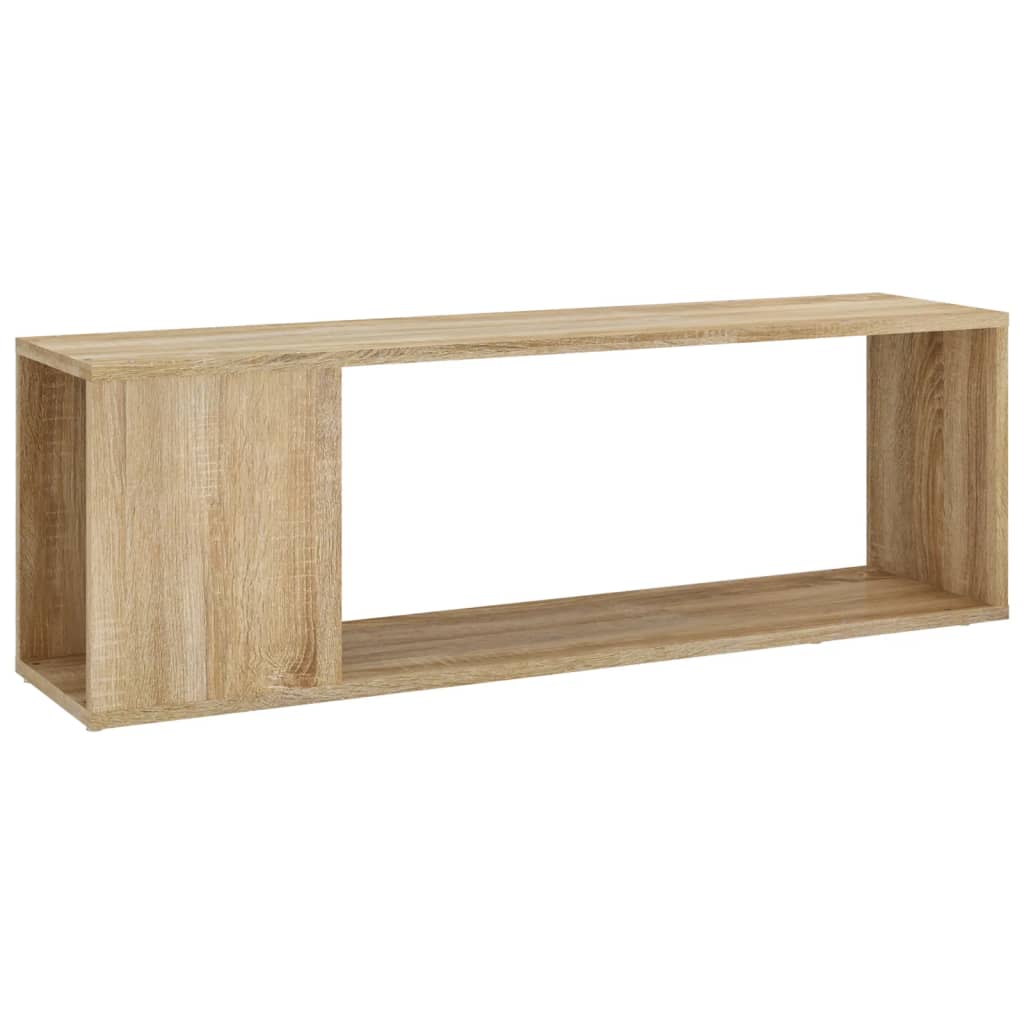 Mobile Porta TV Rovere Sonoma 100x24x32 cm in Truciolato - homemem39