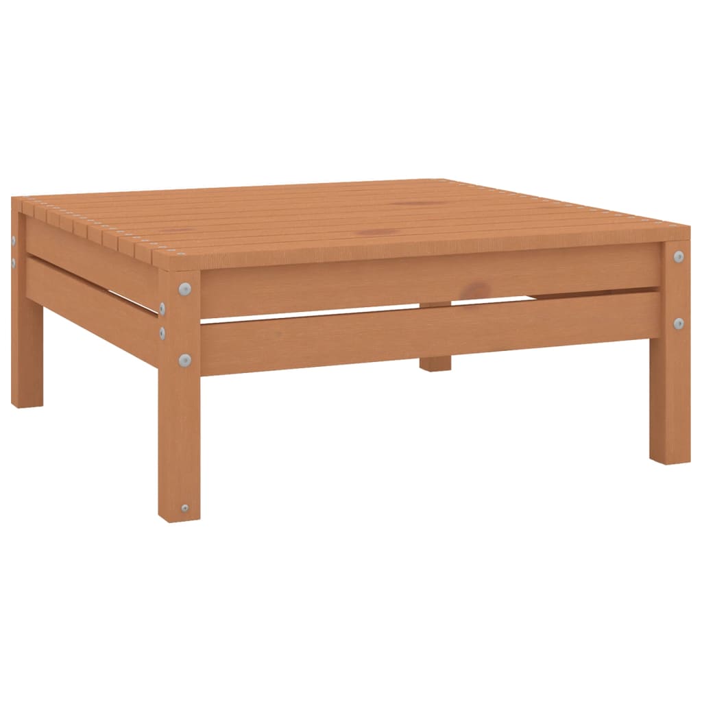 Set Divani da Giardino 4 pz in Legno Massello di Pino Miele - homemem39