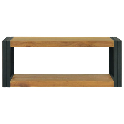 Mobile da Bagno 90x45x35 cm in Legno Massello di Teak - homemem39