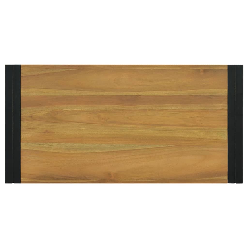 Mobile da Bagno 90x45x35 cm in Legno Massello di Teak - homemem39