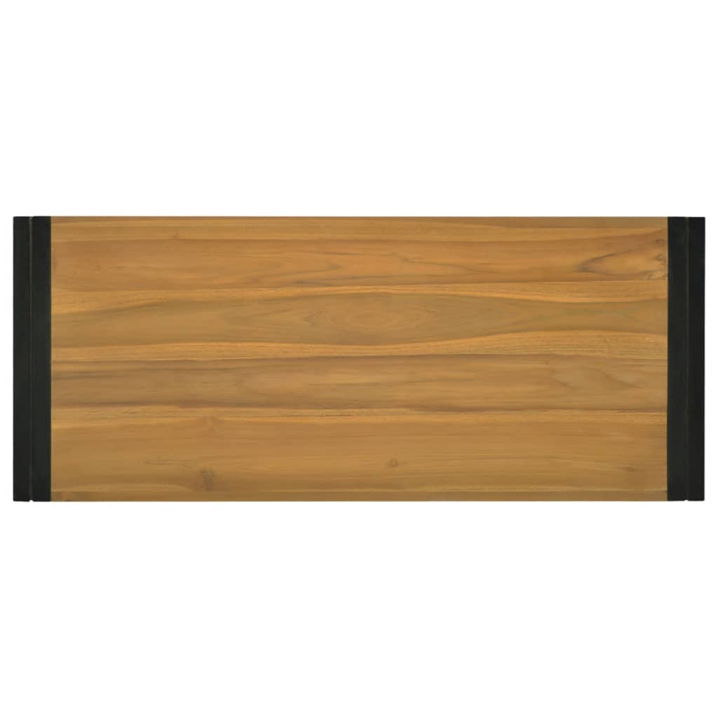 Mobile da Bagno 120x45x35 cm in Legno Massello di Teak - homemem39