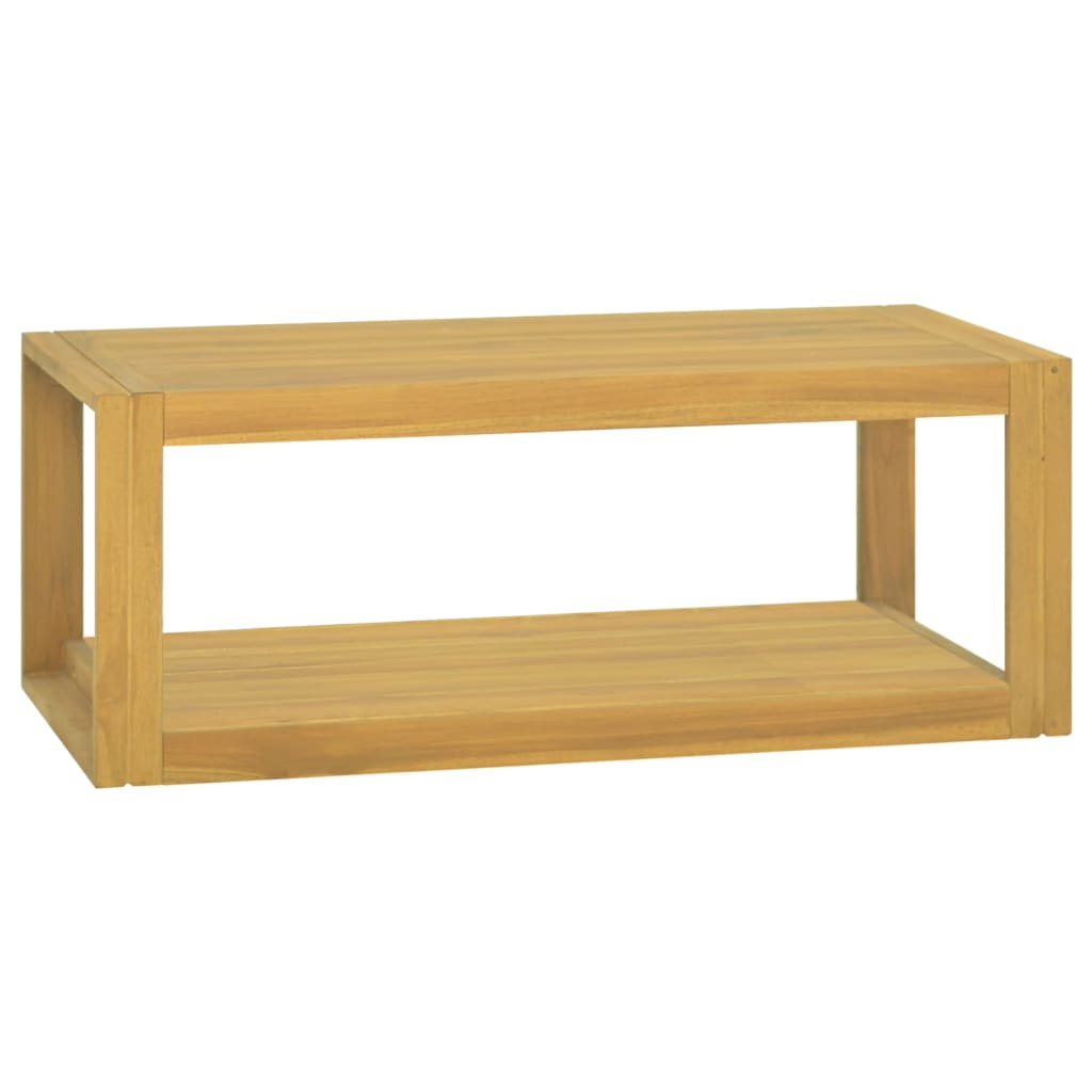 Mobile da Bagno a Parete 90x45x35 cm in Legno Massello di Teak - homemem39