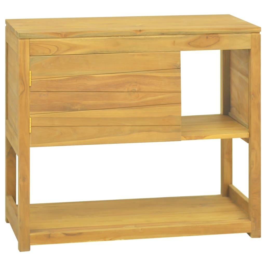 Mobile da Bagno 85x40x75 cm in Legno Massello di Teak - homemem39