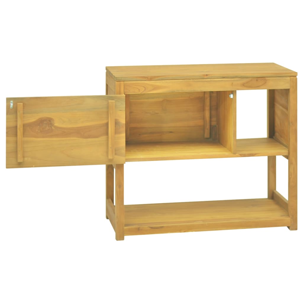 Mobile da Bagno 85x40x75 cm in Legno Massello di Teak - homemem39