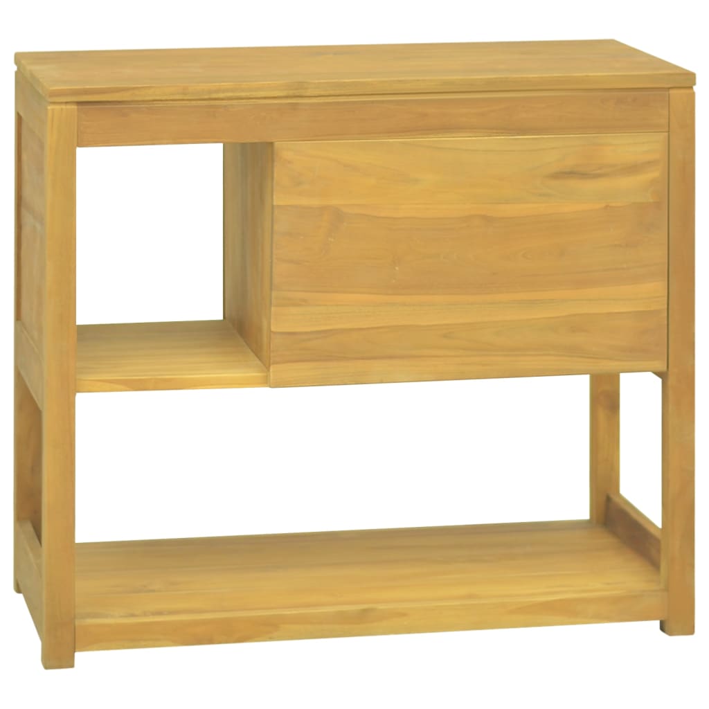 Mobile da Bagno 85x40x75 cm in Legno Massello di Teak - homemem39