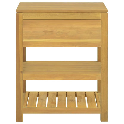 Mobile da Bagno 60x45x75 cm in Legno Massello di Teak - homemem39