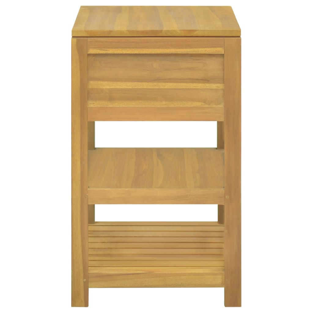 Mobile da Bagno 60x45x75 cm in Legno Massello di Teak - homemem39