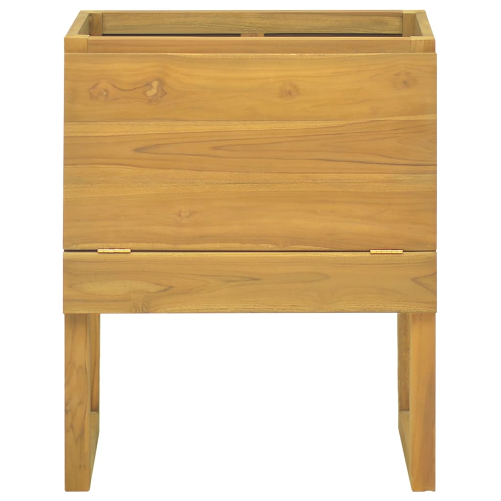 Mobile da Bagno 60x45x75 cm in Legno Massello di Teak - homemem39