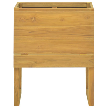 Mobile da Bagno 60x45x75 cm in Legno Massello di Teak - homemem39