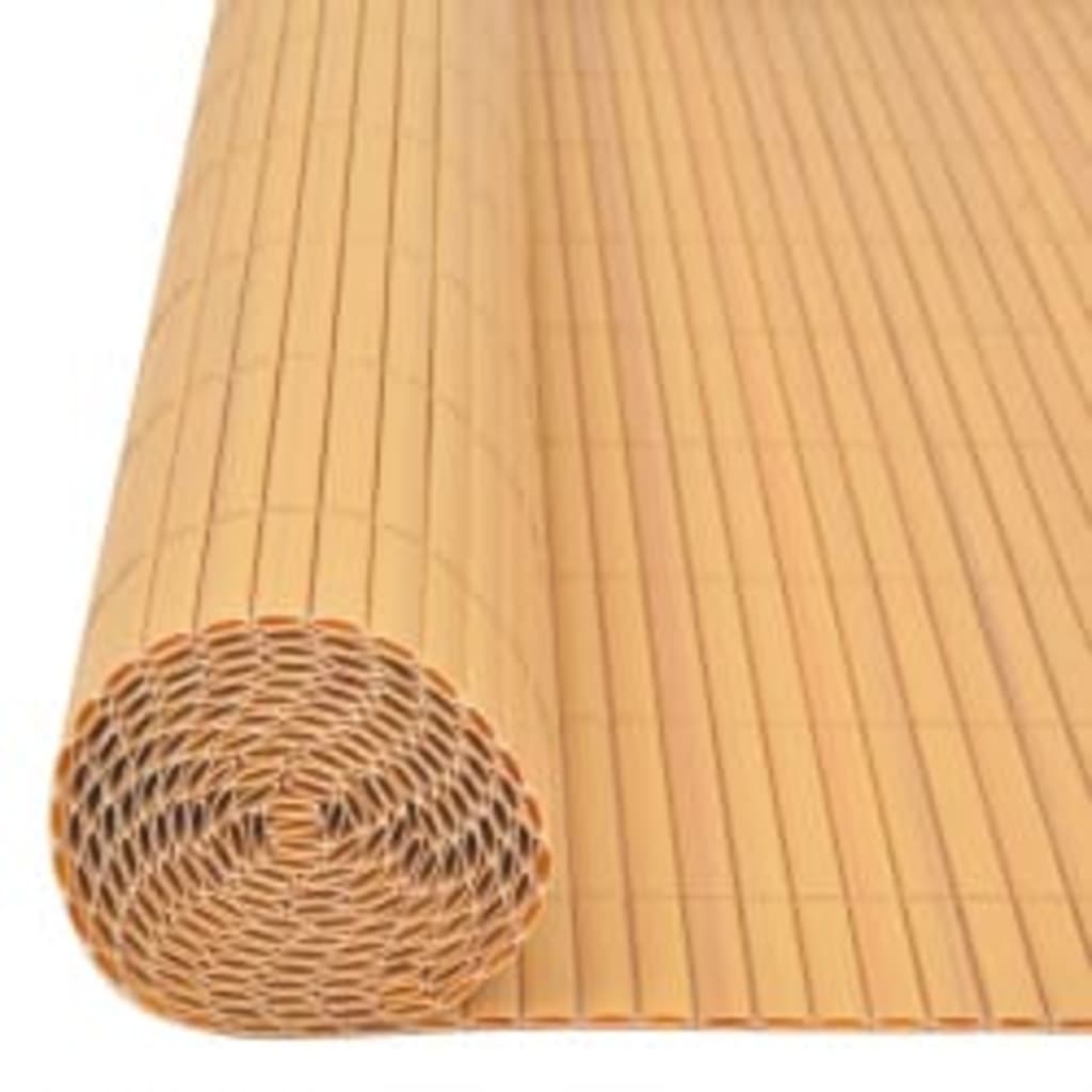 Recinzione da Giardino a Doppio Lato 90x400 cm Gialla - homemem39