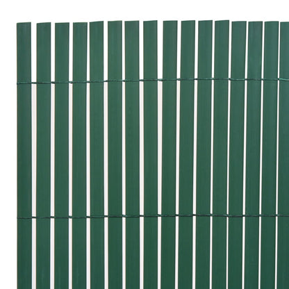 Recinzione da Giardino a Doppio Lato 110x500 cm Verde - homemem39