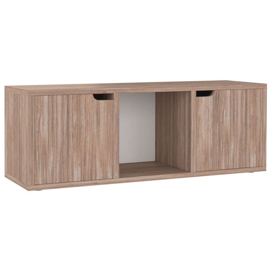 Mobile TV Rovere Sonoma 88,5x27,5x30,5 cm in Truciolato - homemem39