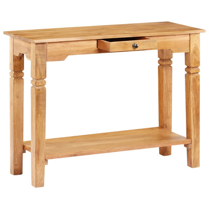 Tavolo Consolle 100x40x76 cm in Legno Massello d'Acacia - homemem39