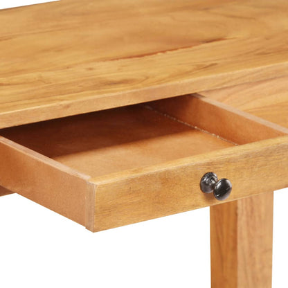 Tavolo Consolle 100x40x76 cm in Legno Massello d'Acacia - homemem39