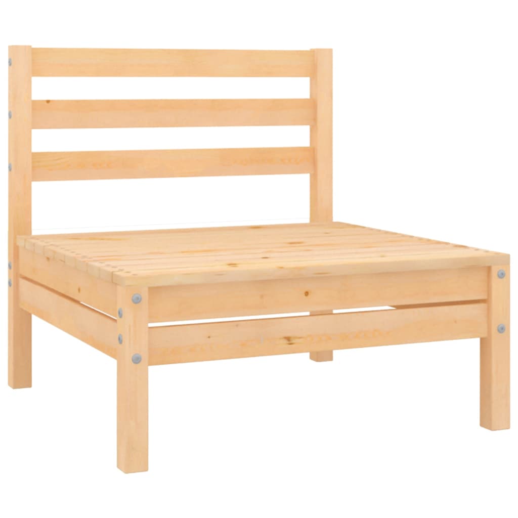 Set Salotto da Giardino 5 pz in Legno Massello di Pino - homemem39